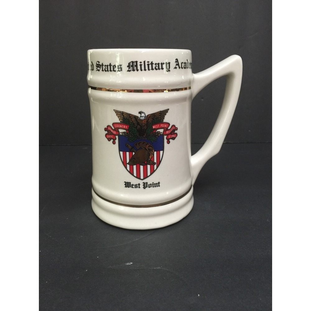 * MILITARY * UNITED STATES MILITARY ACADEMY * WESTPOINT MUG * MADE IN U.S.A.
